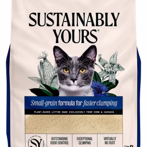 Sustainably Yours Small-Grain Formula Natural Clumping Litter 26lb