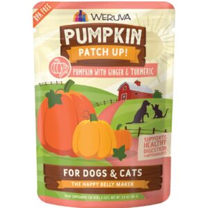 Weruva Pumpkin Patch Up Pumpkin with Ginger & Turmeric Supplement for Cats & Dogs 2.8oz