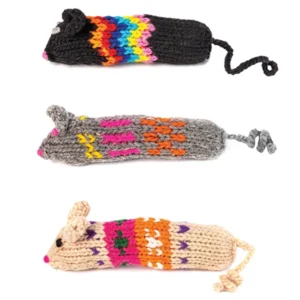 Chilly Dog Wooly Mice Cat Toys