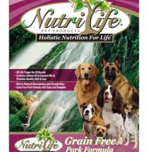 Nutri Life Grain-Free Pork Dry Dog Food