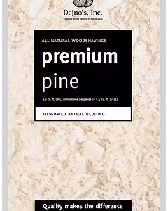 Dejno's "Clear" Premium Pine Shavings 3.0 cu. ft. comp.
