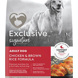 Exclusive Signature Adult Chicken & Brown Rice Dry Dog Food