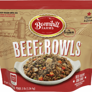Bonnihill Farms Beefibowls Gently Cooked Frozen Dog Food
