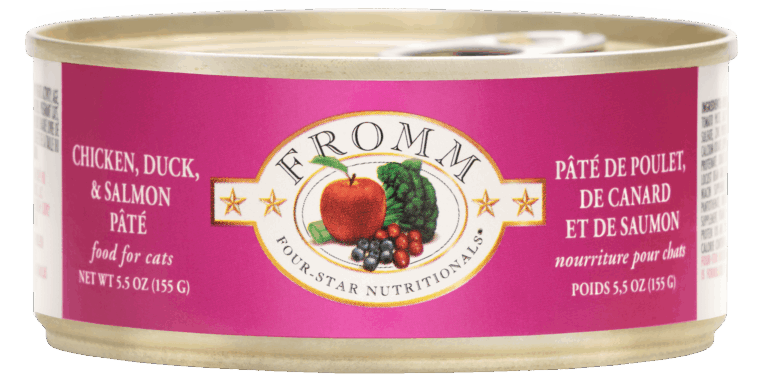 fromm cat chicken duck salmon pate 5