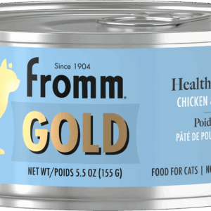 Fromm Healthy Weight Gold Chicken & Duck Pate Canned Cat Food 5.5oz