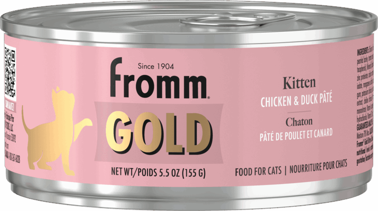 fromm cat kitten gold pate