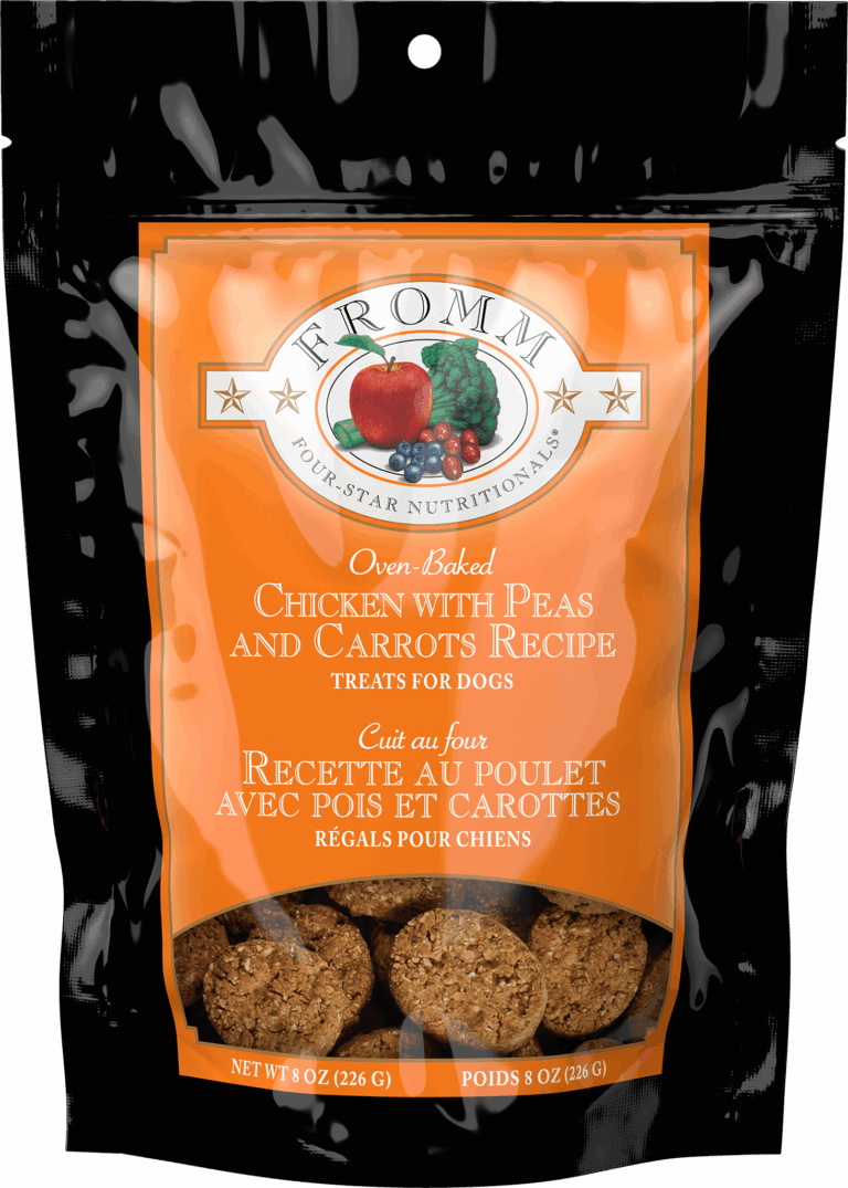 fromm dog chicken pea treat