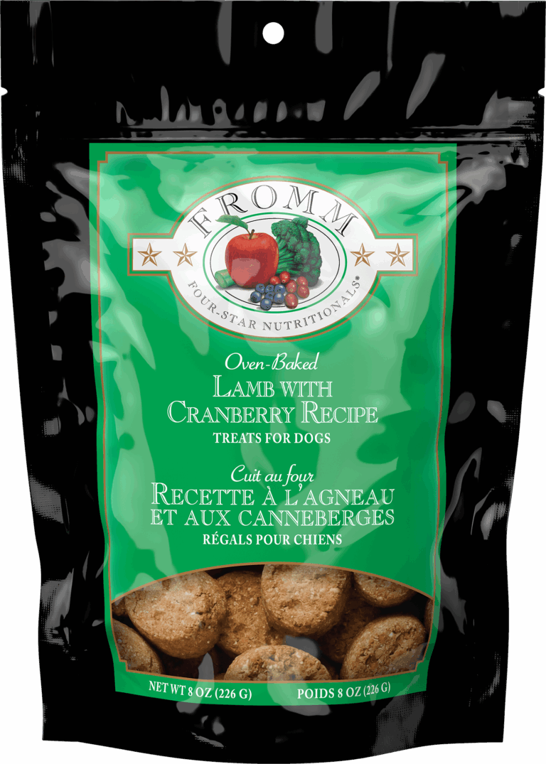 fromm dog lamb cranberry treat