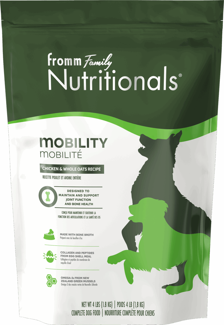 fromm dog nutritionals mobility chicken oats