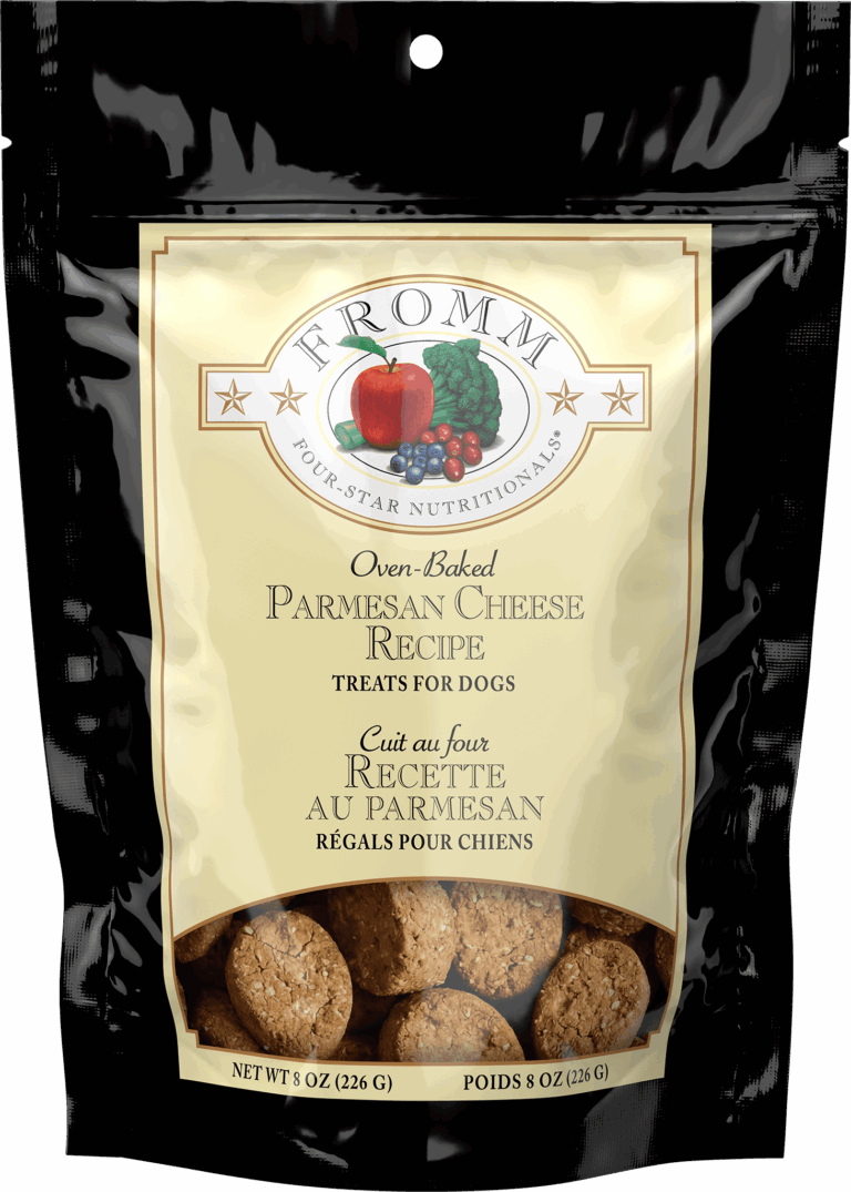 fromm dog parmesan treat