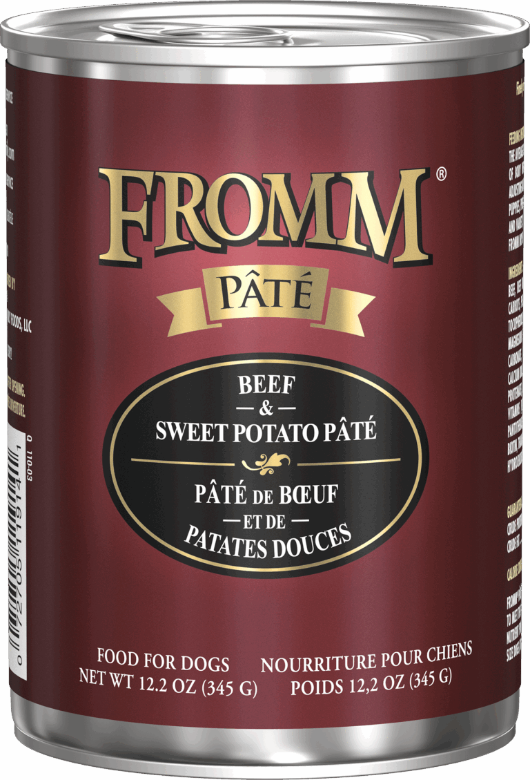 fromm pate beef sweet potato