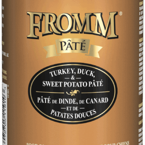 Fromm Turkey, Duck & Sweet Potato Pate Canned Dog Food 12.2oz