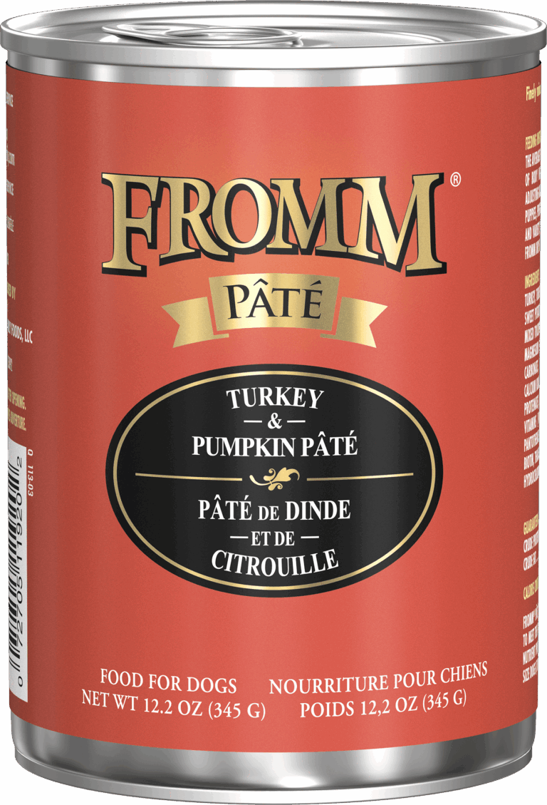 fromm pate turkey pumpkin