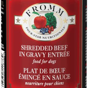 Fromm Shredded Beef w/ Gravy Canned Dog Food 12oz