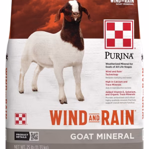 Purina Wind + Rain Goat Mineral 25lb