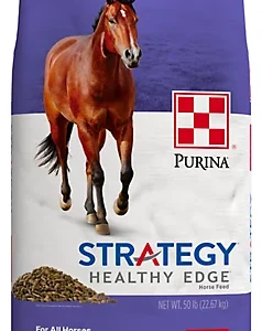 Purina Strategy Healthy Edge Pelleted Horse Feed 50lb