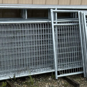 Tube gate 1.75"x4' - wire filled hot dipped galvanized