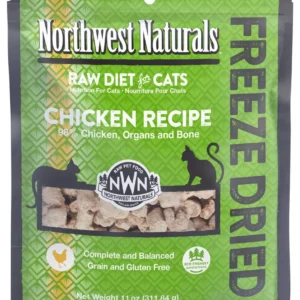 Northwest Naturals Chicken Nibbles Freeze-Dried Raw Cat Food