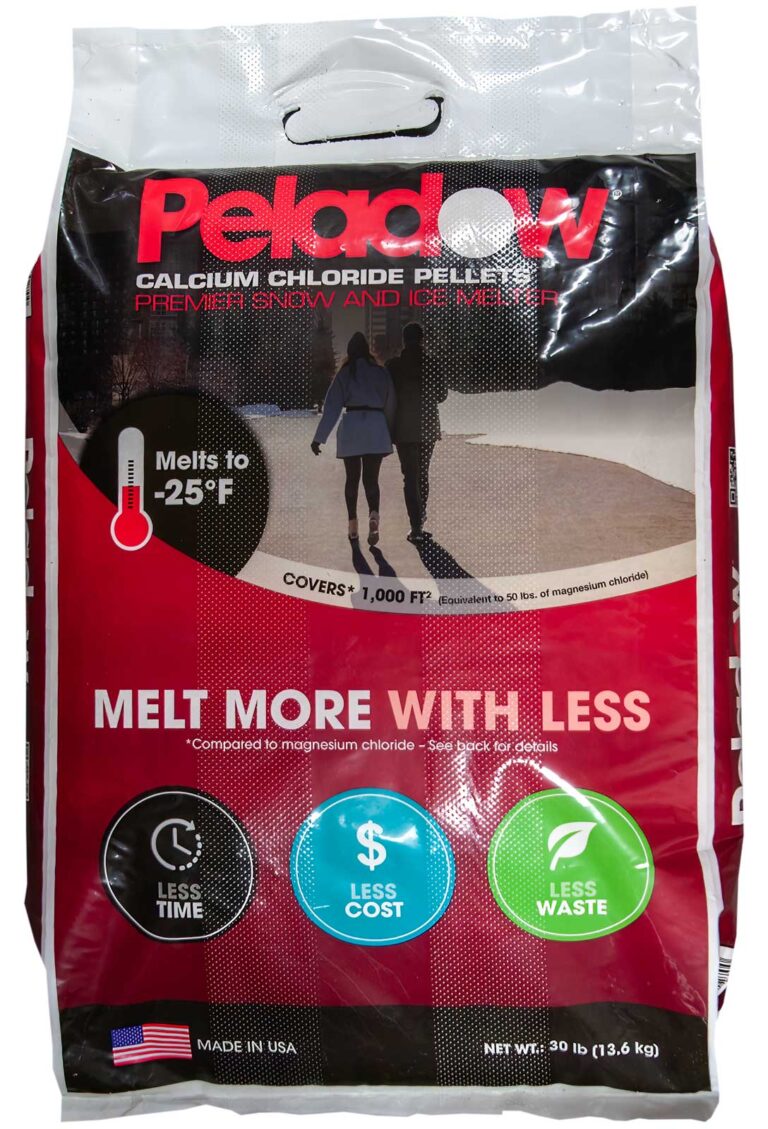 peladow calcium chloride pellets