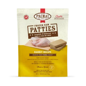 Primal Rabbit Recipe Frozen Raw Dog Food