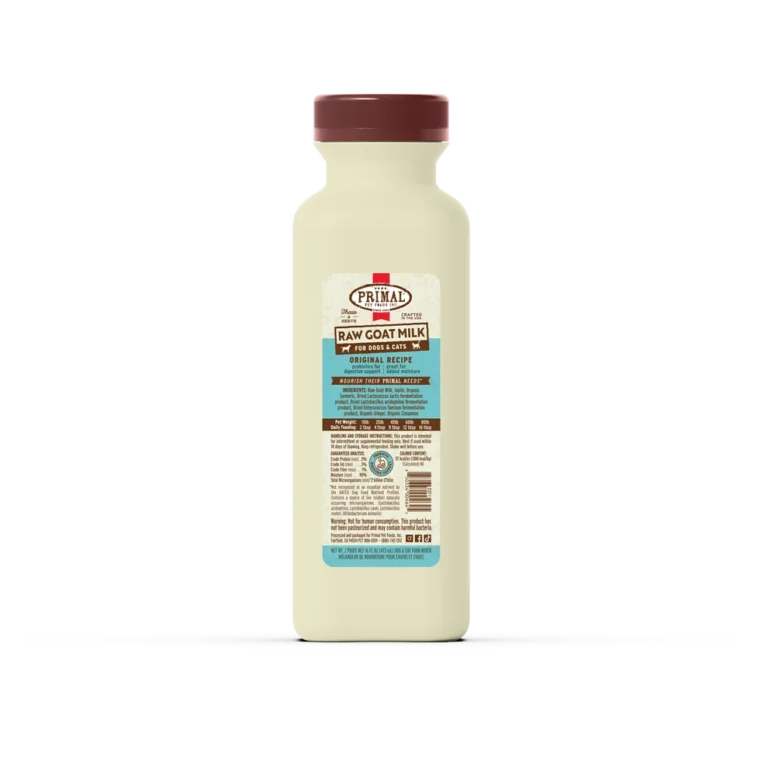 primal frozen raw goat milk