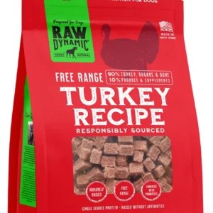 Raw Dynamic Turkey Recipe Frozen Raw Dog Food