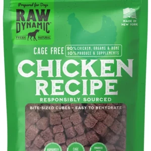Raw Dynamic Chicken Recipe Freeze-Dried Raw Dog Food