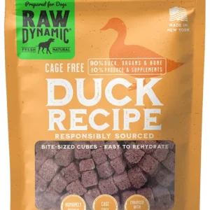 Raw Dynamic Duck Recipe Freeze-Dried Raw Dog Food