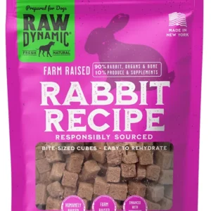 Raw Dynamic Rabbit Recipe Freeze-Dried Raw Dog Food
