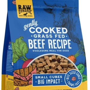 Raw Dynamic Beef Recipe Gently Cooked Frozen Dog Food