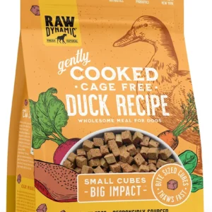 Raw Dynamic Duck Recipe Gently Cooked Frozen Dog Food