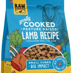 Raw Dynamic Lamb Recipe Gently Cooked Frozen Dog Food