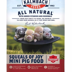 Kalmbach Squeals of Joy Mini Pig Food 25lb