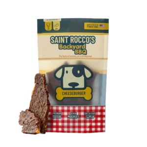 Saint Rocco's Cheeseburger Dog Treats 8oz