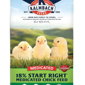 Kalmbach 18% Start Right Medicated Chick Starter Crumbles