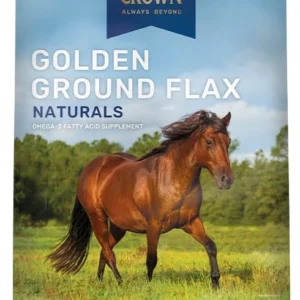 Triple Crown Naturals Golden Ground Flax Omega-3 Fatty Acid Horse Supplement 50lb