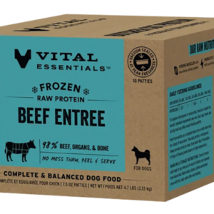 Vital Essentials Beef Entree Frozen Raw Dog Food